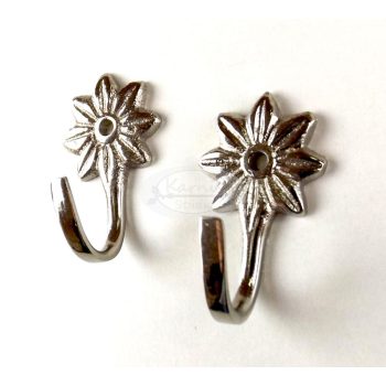 Csillag kampó 2 db/cs. - krómozott