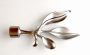 Dallas nikkel-matt színű 1 rudas fém függönykarnis szett modern tartókkal