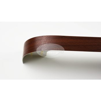 2 soros mennyezeti sín íves előlappal és tartozékcsomaggal - dió színű - www.karnisstudio.hu