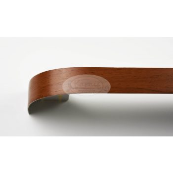 2 soros mennyezeti sín íves előlappal és tartozékcsomaggal - rusztikus tölgy - Karnis Stúdió