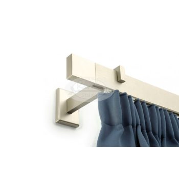 Design profilkarnis 1 sínes matt ezüst  - 300 cm felett Design profilkarnis 1 sínes matt ezüst  - 300 cm felett