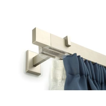 Design profilkarnis 2 sínes matt ezüst 300 cm felett Design profilkarnis 2 sínes matt ezüst 300 cm felett