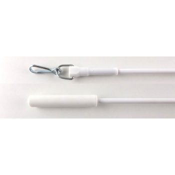 Függönyelhúzó pálca - műanyag, fehér - www.karnisstudio.hu