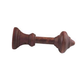 Függönykikötő Filigrano fa mahagóni színben (1db/cs.) - www.karnisstudio.hu