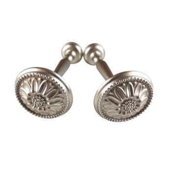 Függönykikötő San Diego matt-króm 2 db/csomag - www.karnisstudio.hu