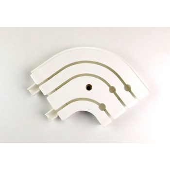 Lezáró ív 3 soros mennyezeti sínhez (2 db/cs.)