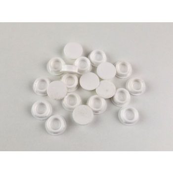 Furattakaró gomb mennyezeti sínhez 20 db/cs. - www.karnisstudio.hu