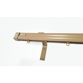   Novum homok színű 1 sínes alumínium profilkarnis - 100 cm