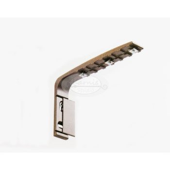   Novum 1 sínes alumínium profilkarnis hosszú tartóval - több színben