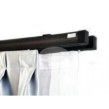   Novum 2 sínes antracit szürke színű alumínium profilkarnis mennyezetre 