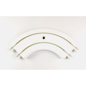 Belső összekötő ív 2 soros mennyezeti sínhez - www.karnisstudio.hu