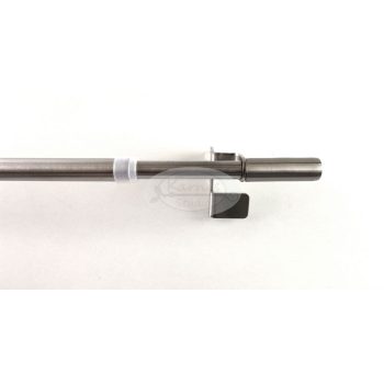   Pressfix teleszkópos nemesfém vitrázs rúd henger véggel 80 - 110 cm