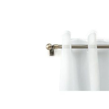   Reno kihúzható fém vitrázs rúd gömb véggel - óarany színben - 40 cm-től kihúzható