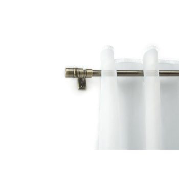   Reno kihúzható fém vitrázs rúd henger véggel - óarany színben - több méretben