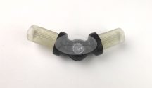   Saroktoldó elem 16 mm átmérőjű fekete színű karnisrúdhoz