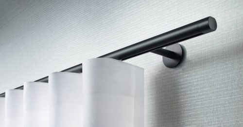 Sinus 25 mm-es belsősínes karnis oldalfalra - 9 féle színben