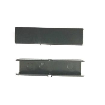 Fekete műanyag toldóelem mennyezeti sínhez (2db/cs.)