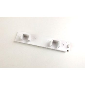 Végzáró 3 soros mennyezeti sínhez 2 db/csomag - www.karnisstudio.hu