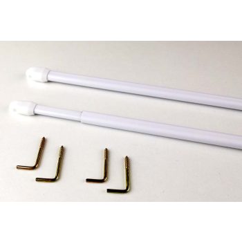 Vitrázspálca (11 mm)  FEHÉR 2 db/cs.