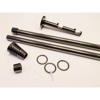 Kiegészítők titán színű 19 mm-es fém karnisokhoz