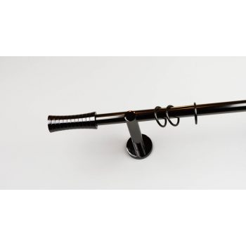 Titán színű 1 rudas fém karnis szettek