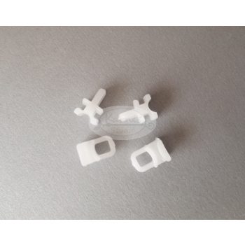 Függönycsúszka előlapos alumínium sínhez 10 db/cs.