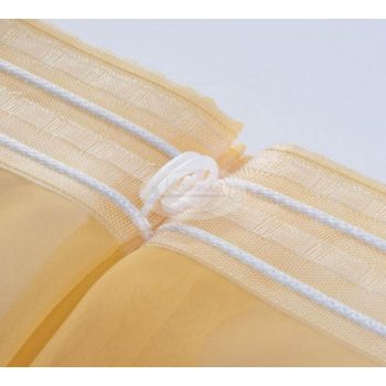 Dupla kampó függönycsúszkához fehér 10 db/cs.