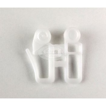 Görgőkocsi ráncszedő kampóval mennyezeti sínhez 4 db/csomag - www.karnisstudio.hu