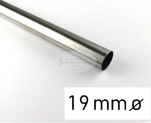 Nemesfém színű fém karnisrúd 19 mm átmérőjű - 160 cm