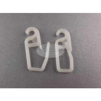 Ráncszedő kampó fehér 10 db/cs.