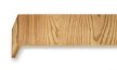 Robusta 3 sínes dió színű fa előlapos karnis mennyezetre