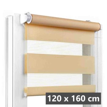 Karamell színű sávroló 120 x 160 cm (régi típus)