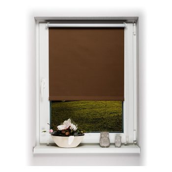 Thermo roló barna színben - 120 cm x 150 cm