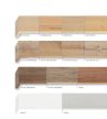 Timber 1 sínes sanremoi tölgy színű előlapos fa karnis oldalfalra