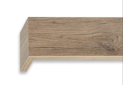 Timber 2 sínes sanremoi tölgy színű előlapos fa karnis mennyezetre