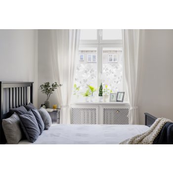 Üvegfólia LEVÉL mintával - 3 féle méretben