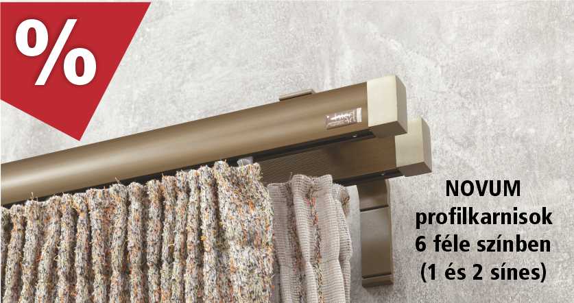 Novum profilkarnisok 6 féle színben - most 10% engedménnyel! - KarnisStudio.hu